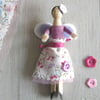 craft kit Make a spring fairy peg doll
