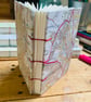 A7 Pocket Sketchbook with Recycled Map Covers and Mixed-Media Pages. Nottingham. - Image 5
