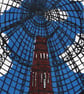 Melbourne Shot tower. Lino Print.  - Image 2