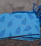 9 pack, piece of cake, bithday gift tags, blue