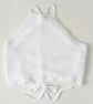CROCHET PATTERN PDF Lace Edge Crop Top - Image 1