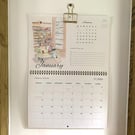 2026 Calendar - Double page Wall Calendar - Planner