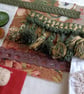 Vintage Welsh High Tea Slow Stitching Kit -  themed fabric remnants & trims - Image 6