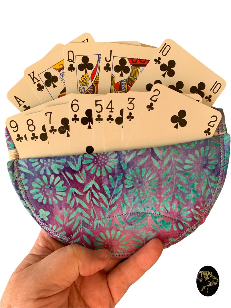 Playing Card Holder - 13 Cards - Daisy 