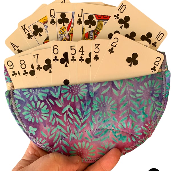 Playing Card Holder - 13 Cards - Daisy 