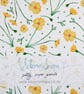 Set of two British wildflowers- Bluebell and Buttercup- hand bound notebooks - Image 5