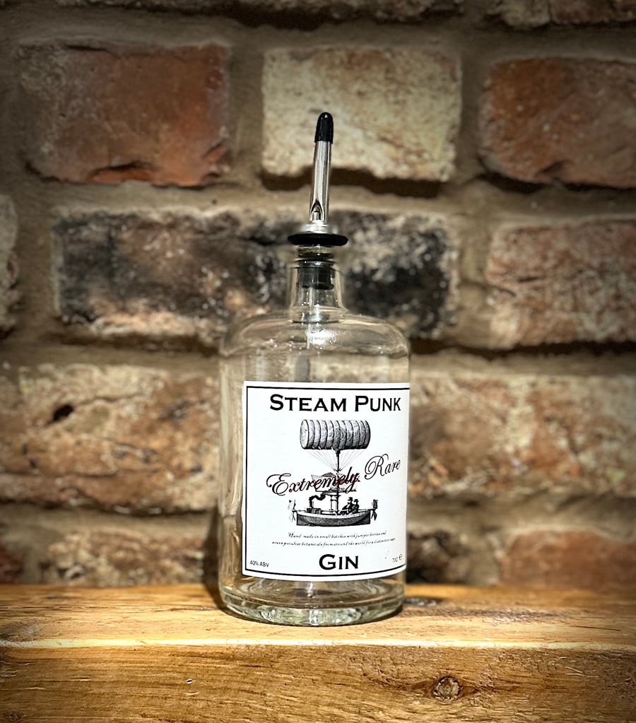 Gin Bottle Olive Oli Pourers