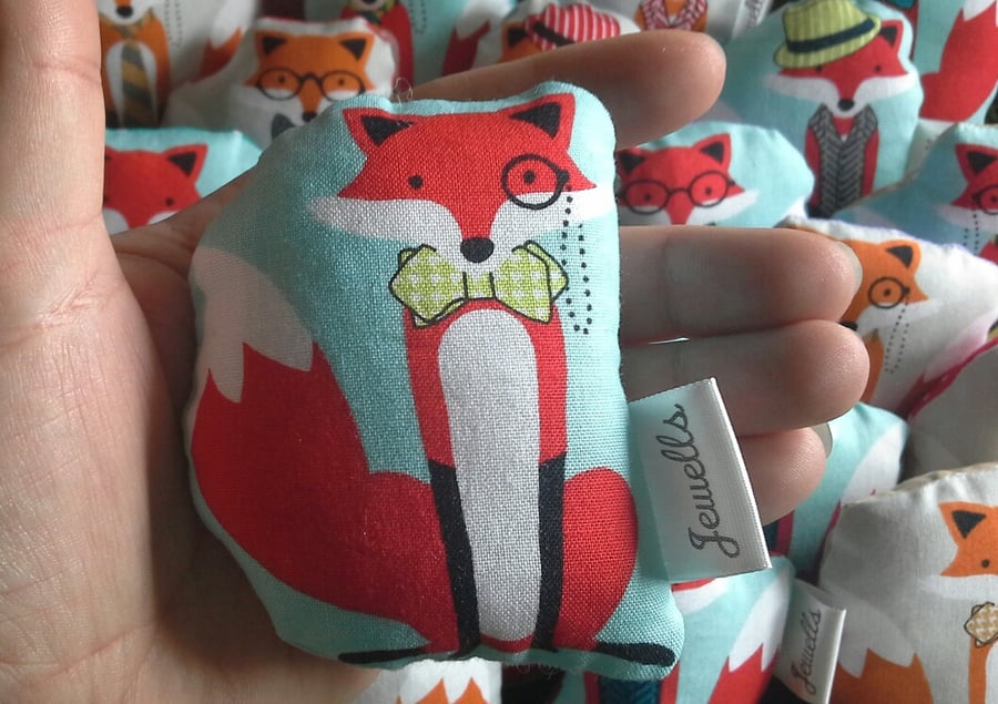 Cute little hand sized squishy Fox toys various designs