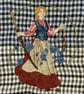 'Spinning Time' Hand embroidery art - Image 2