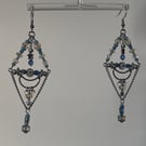 Kara - Celestial Moon Earrings