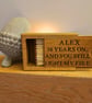 Personalised Oak Matchbox Cover – Engraved Fireside Gift - Image 5