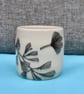 Ceramic tumbler with floral print - NUMBER 4