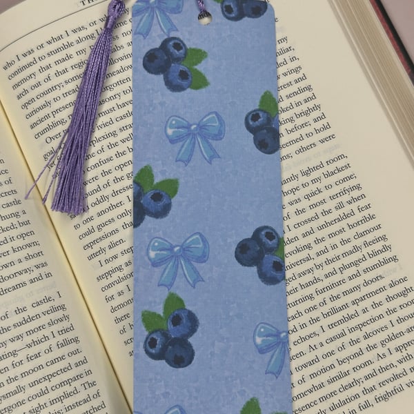 Blueberry Bookmark