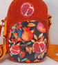 Mini phone pouch, Pomegranate  - Image 3