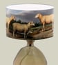 Sheep Fine Art Lampshade - Fine Art Lamp Shade - Period lighting - Image 1