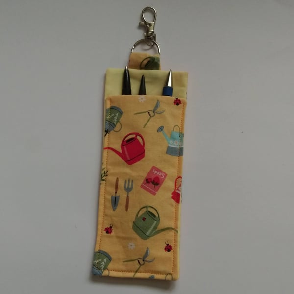 Lanyard Pen Holder with Gardening Design 