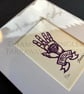 Fortuna in Purple - Fortune Telling - Psychic - Ltd. Ed Tiny Print - Image 2
