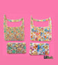 Quilted handbag with matching purse 