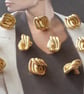 12.5mm 20L Gold TWIST Buttons - Image 1