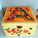 MADE TO ORDER Decorative Memory Trinket Keepsake Box
