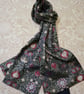 William Morris Scarf Persian Black