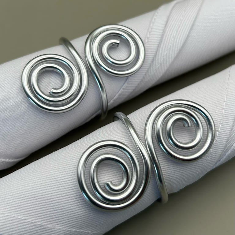 Napkin Ring, Napkin Holder, in a choice of colours, select quantity