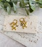 Balloon dog earrings