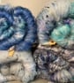 4 mini art batts - 100g total