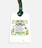 Set of 4 Plantable Christmas Gift Tags, Wildflower Seed Paper, Festive Owl Tags - Image 8