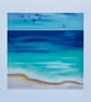 'Swallows' 8x8" Art Print - Image 1