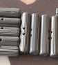 30mm Rare Cylindrical Grey 2 Hole Button Toggle x 5 (LAST 25) - Image 6