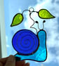 Stained Glass Snail Suncatcher - Hanging Window Decoration  - Image 2