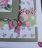 Glittery Pink Rose Mothers Day Card - Image 4