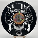 Guns and Roses Clock