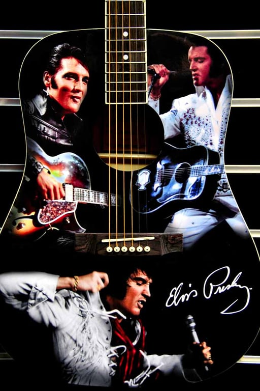 Elvis Presley On Tour The Exhibition London Photograph Print