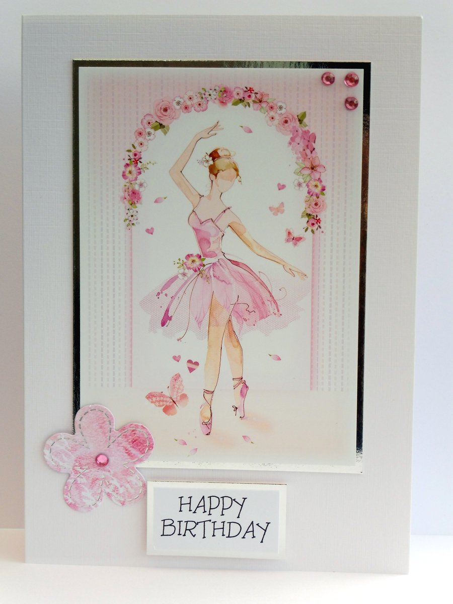 C2206 - Pink Ballerina, Birthday