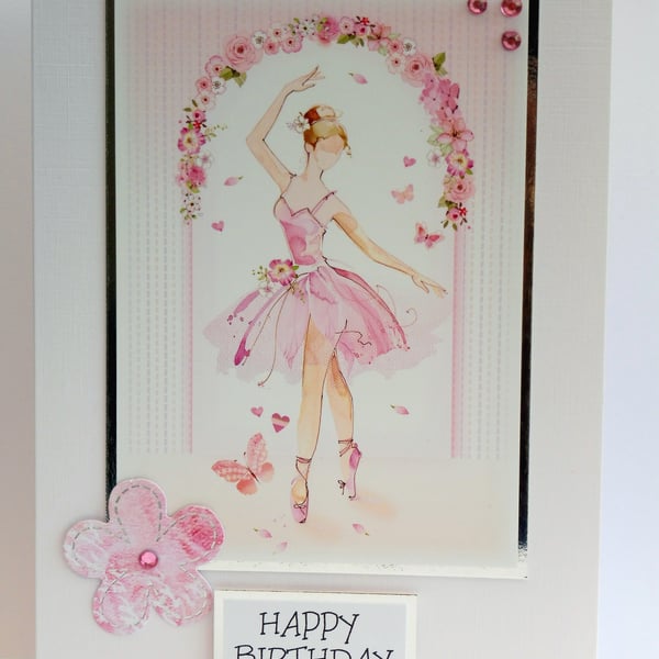 C2206 - Pink Ballerina, Birthday