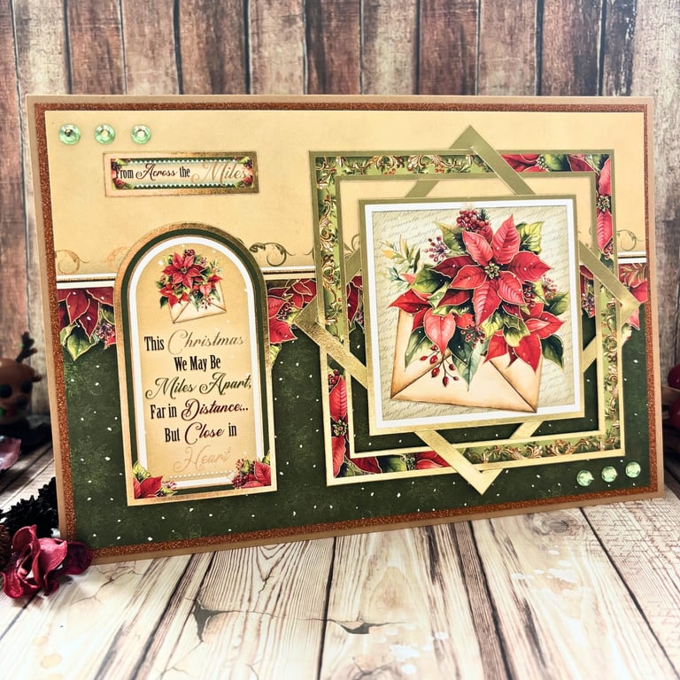Christmas Card For A Far Away Friend, Partner, Sibling, Family Member