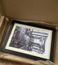 Original Monochrome Print Framed Unique One of a Kind Eco Friendly Blackpool - Image 10