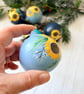 Sunflower Christmas Bauble  - Image 4