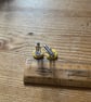 Dorset Button Cufflinks, Dorset County Colours - Image 3