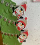 Handmade Christmas Card – 5"x7" - Image 3