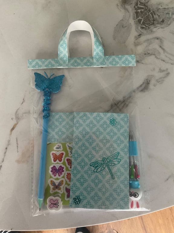 Children's stationery set.
