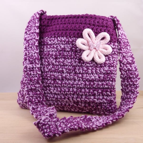 Childs Crocheted Bag