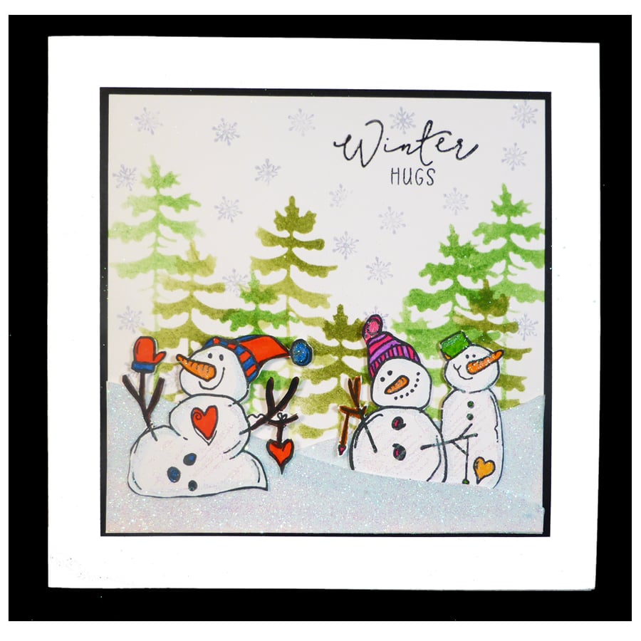 Snowman Family (X624)