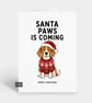 Funny Christmas Card - Grumpy Dog Pun