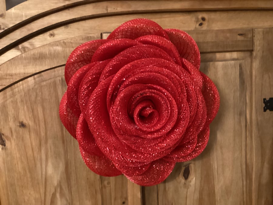 Door wreath, Valentine rose, wall deco