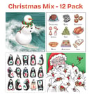 Christmas Mixed Pack - 12 Cards