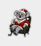 Funny Christmas Gift Tags For Adults, 6pk - Koala In Armchair