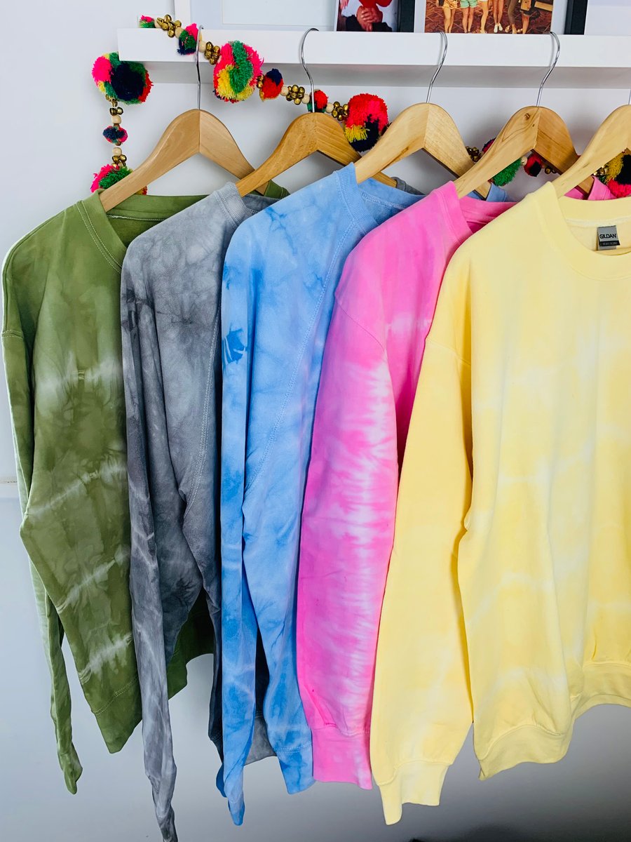 Tie Dye Sweatshirts - Unisex
